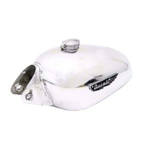 Alloy Petrol Fuel Tank With Badge + Monza Cap Ducati 350cc Scrambler