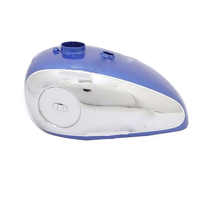 142874569981-1 New Bsa Gold Star Scrambles Catalina Blue Chrome Petrol Gas Tank 2 Gallon