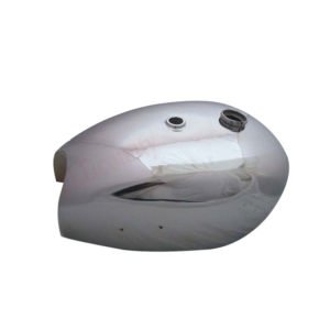 New Bsa Gold Star A7 A10 Super Rocket Chrome Plated Fuel Tank Plain Tank Sides
