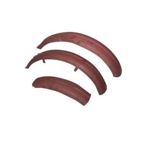 New Bare Metal Front & Rear Mudguard Fender Pair Units Matchless G3l Rigid Frame