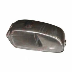 New Bare Metal Steel General 5-Star TE Puch Moped Petrol Fuel Tank With Cap