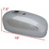 Alloy Petrol Fuel Tank + Cap +Taps BSA A65 25PH Spitfire Hornet