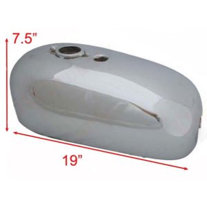 Alloy Petrol Fuel Tank + Cap +Taps BSA A65 25PH Spitfire Hornet