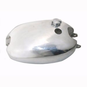 Alloy Petrol Fuel Tank + 2.5” Monza Cap for Vincent HRD Black Shadow