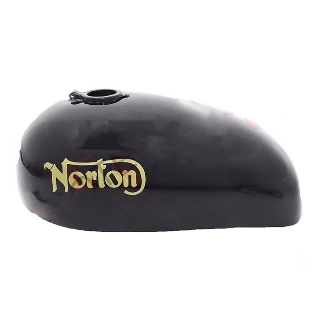 253762247123 New Norton Hi Rider Petrol Gas Fuel Tank Steel Made Black Painted