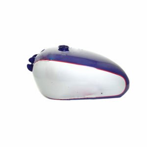 New Bsa Golden Flash A10 Plunger Model Blue & Grey Painted Petrol Fuel Tank