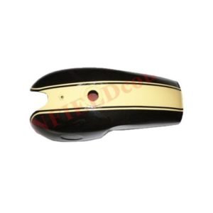 New Benelli Mojave Cafe Racer 260 360 Black Yellow Petrol Gas Fuel Tank + Cap