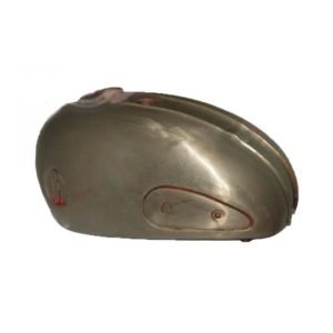 New Bare Metal 1950s Ariel Huntmaster Single Twin Petrol Fuel Gas Tank Unit