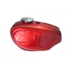 New Bsa A65 Spitfire Firebird 1960s Cherry Painted Petrol Fuel Tank With Cap