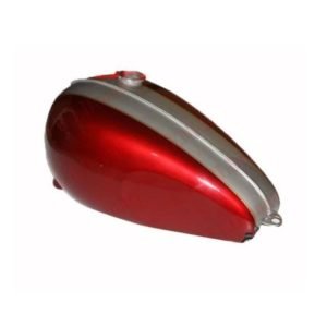 New Cherry Silver Stripe British Triumph T120 Bonneville 1959 Fuel Tank Bonnie