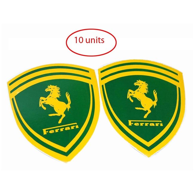 Prancing-Horse-Yellow-Green-Paper