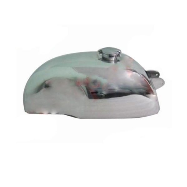 Aluminum Gas Petrol Fuel Tank With Monza Cap For Royal Café Racer