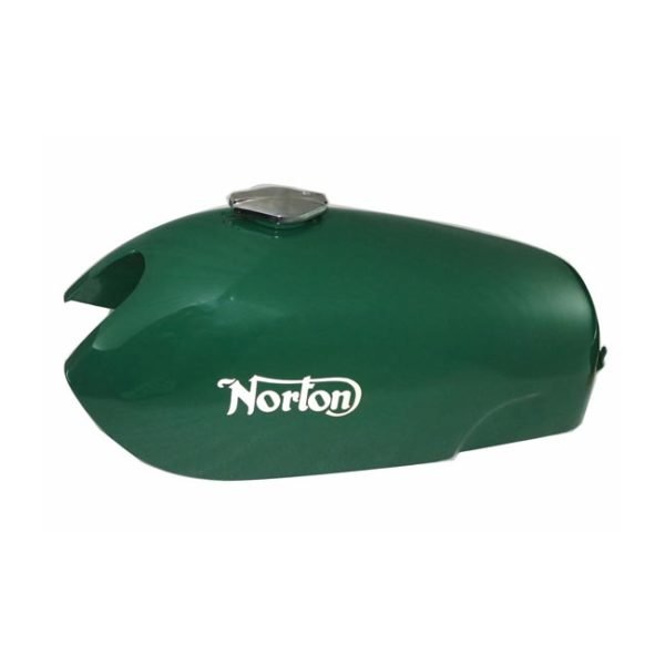 1973 Norton Commando 750 Fastback Green Petrol Fuel Tank With Filler Cap